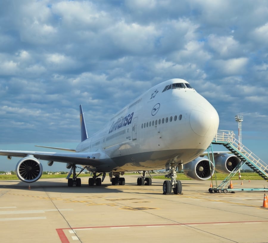 Un gigante inesperado: ¿Como es el Boeing 747 de Lufthansa que aterrizó en Rosario?